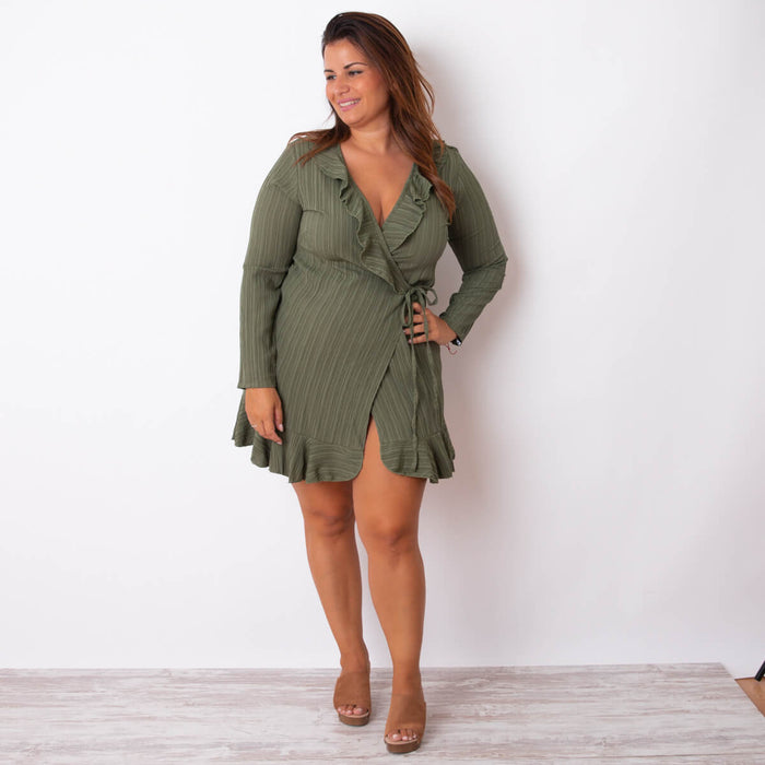 Vestido Vashti - Militar