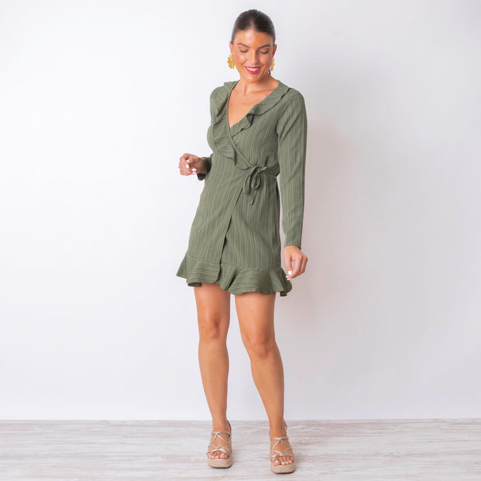 Vestido Vashti - Militar