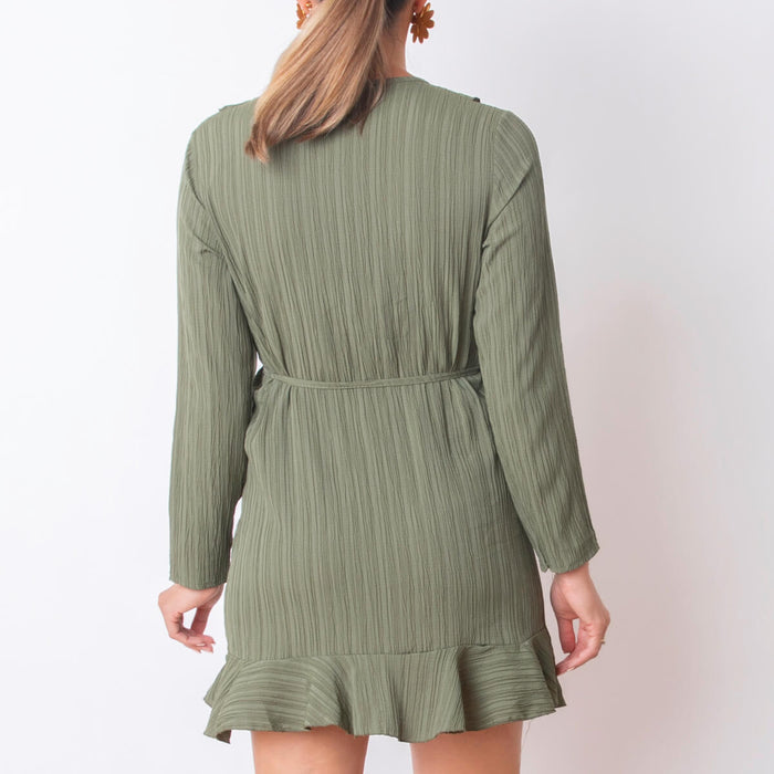 Vestido Vashti - Militar