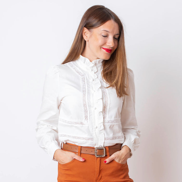 Camisa Beatrice - Blanco