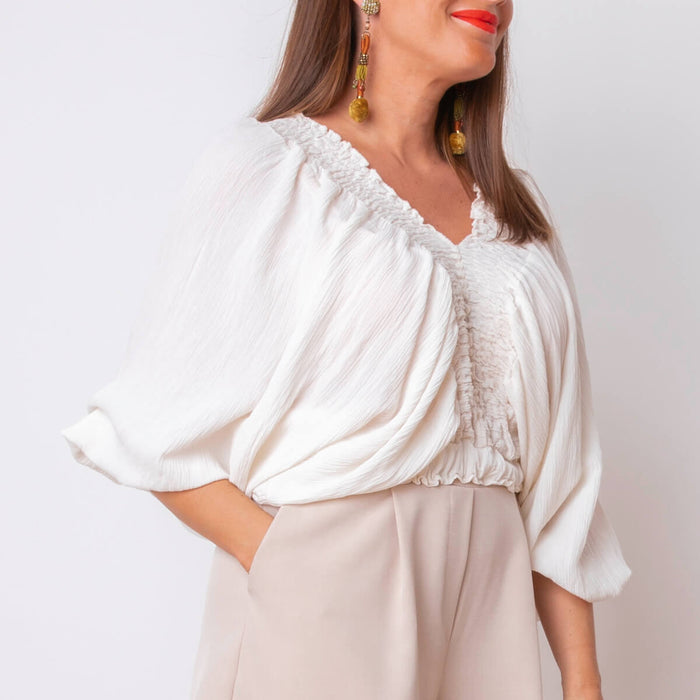 Blusa Dana - Blanco