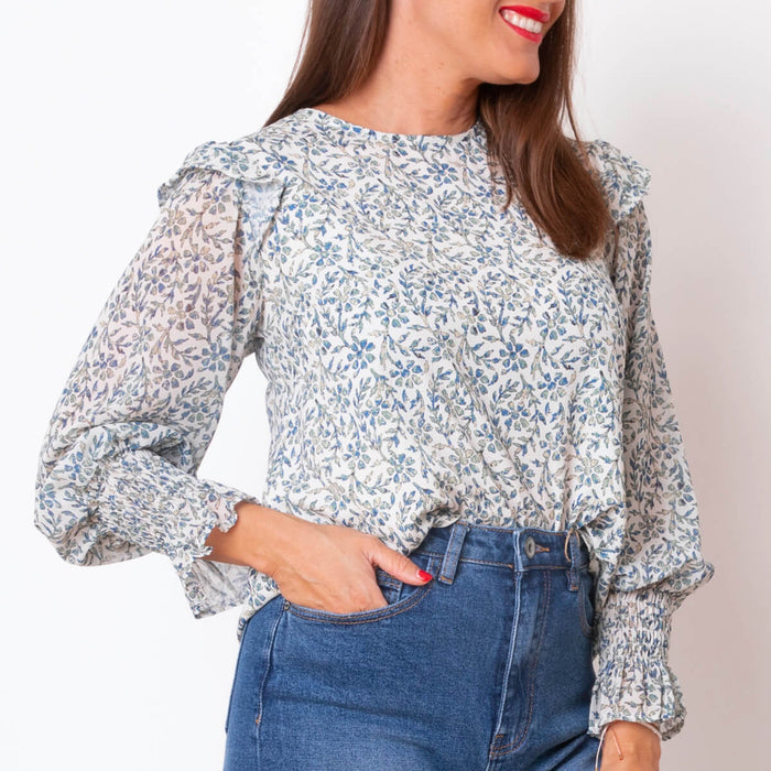 Blusa Caster - Crudo