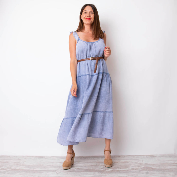 Vestido Nibel - Azul