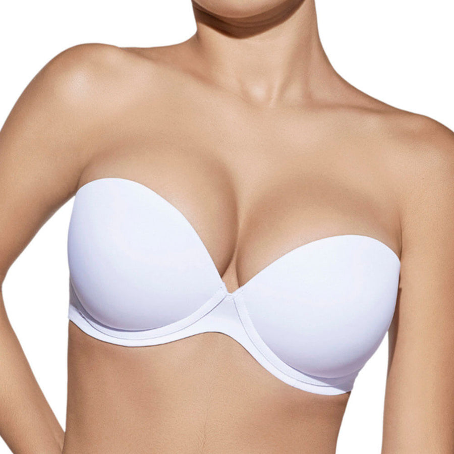 Sutiã push-up Selene Tania Cup B com armação - Branco