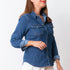 Camisa Ef. Denim - Azul