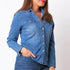 Camisa Denim - Azul