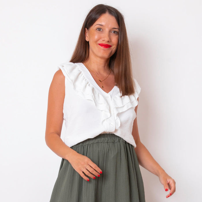 Blusa Rodal - Branca