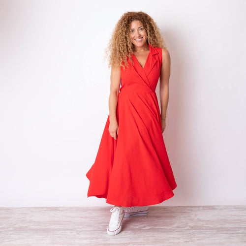Vestido Irineo - Vermelho