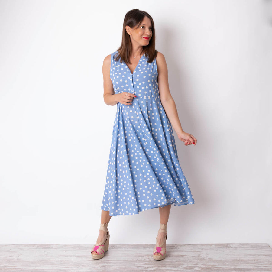 Vestido Pretty  - Azul