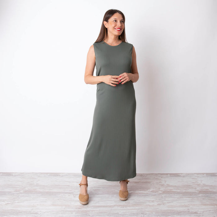 Vestido Yanira - Militar