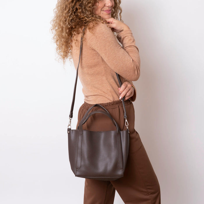 Bolso Shopper Berlio - Chocolate