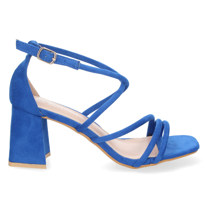 Sandália Salto Rubi - Azul