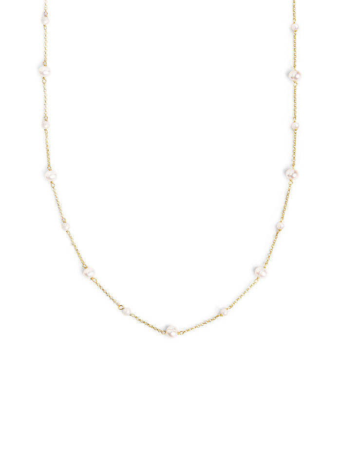 Colar Pearl & Pearls - Banho Ouro