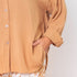 Camisa Dalai Ef. Lino - Camel