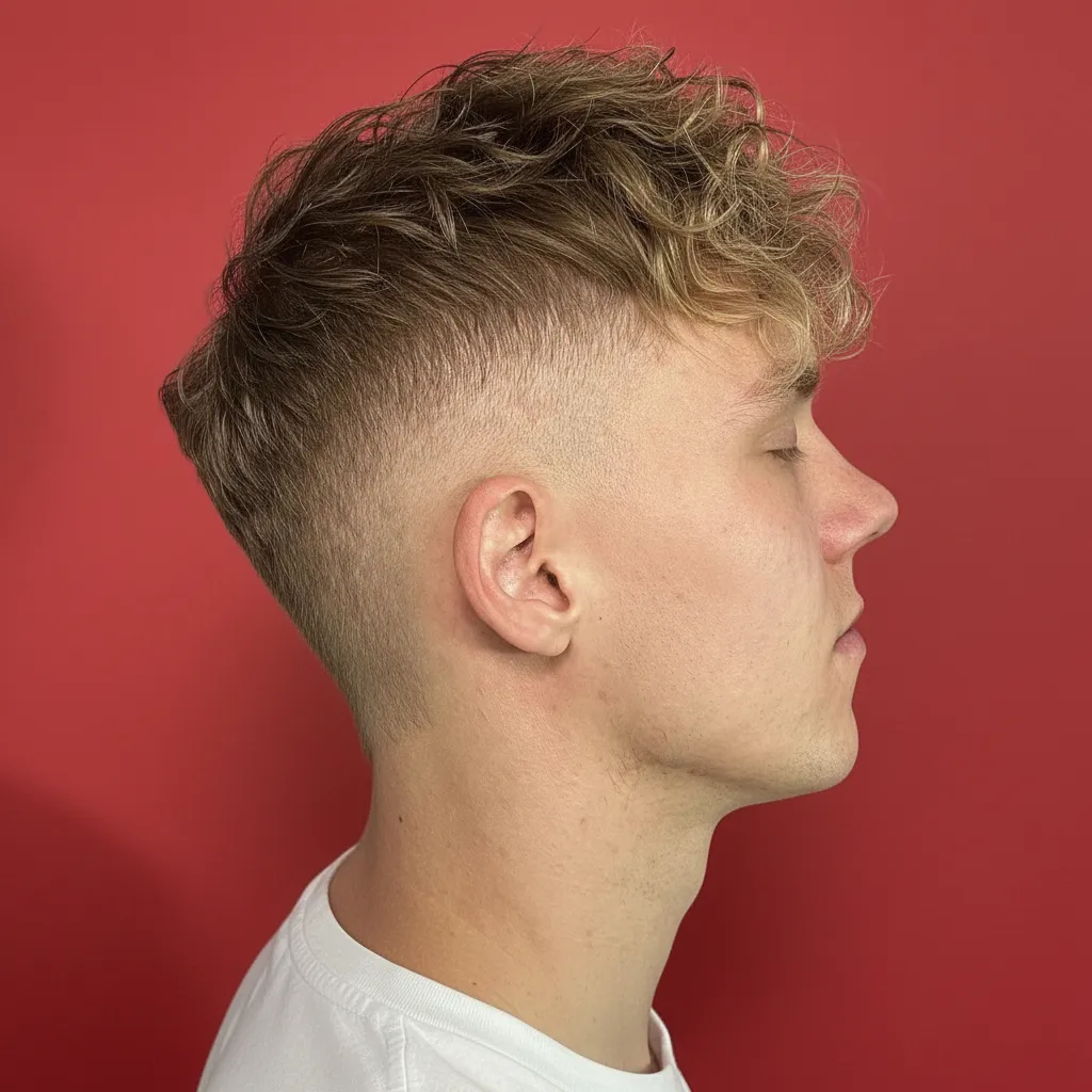 Corte Americano Texturizado em Cabelo Ondulado