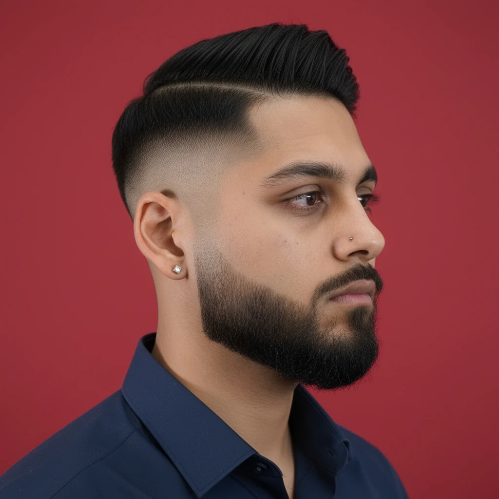 Corte Americano com Degradê Alto