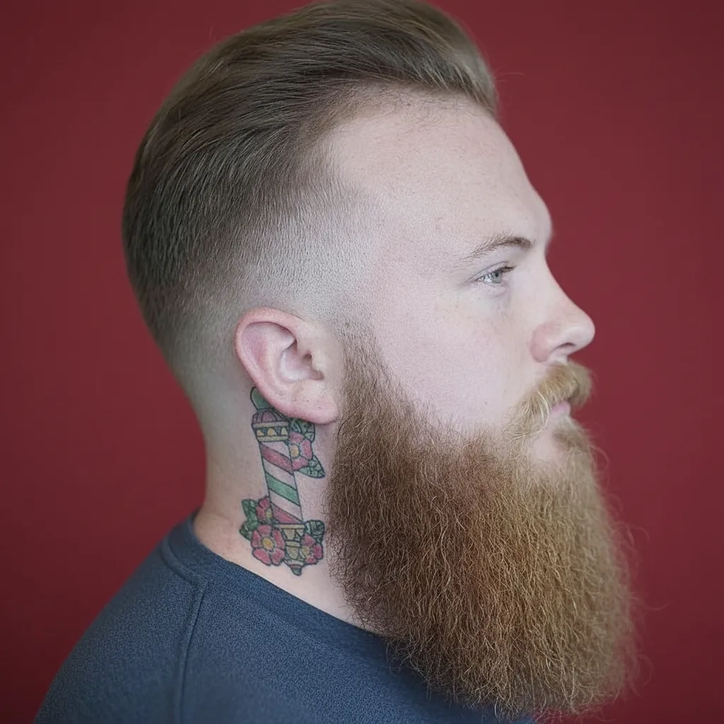 Corte Americano com Degradê Alto em Cabelo Liso