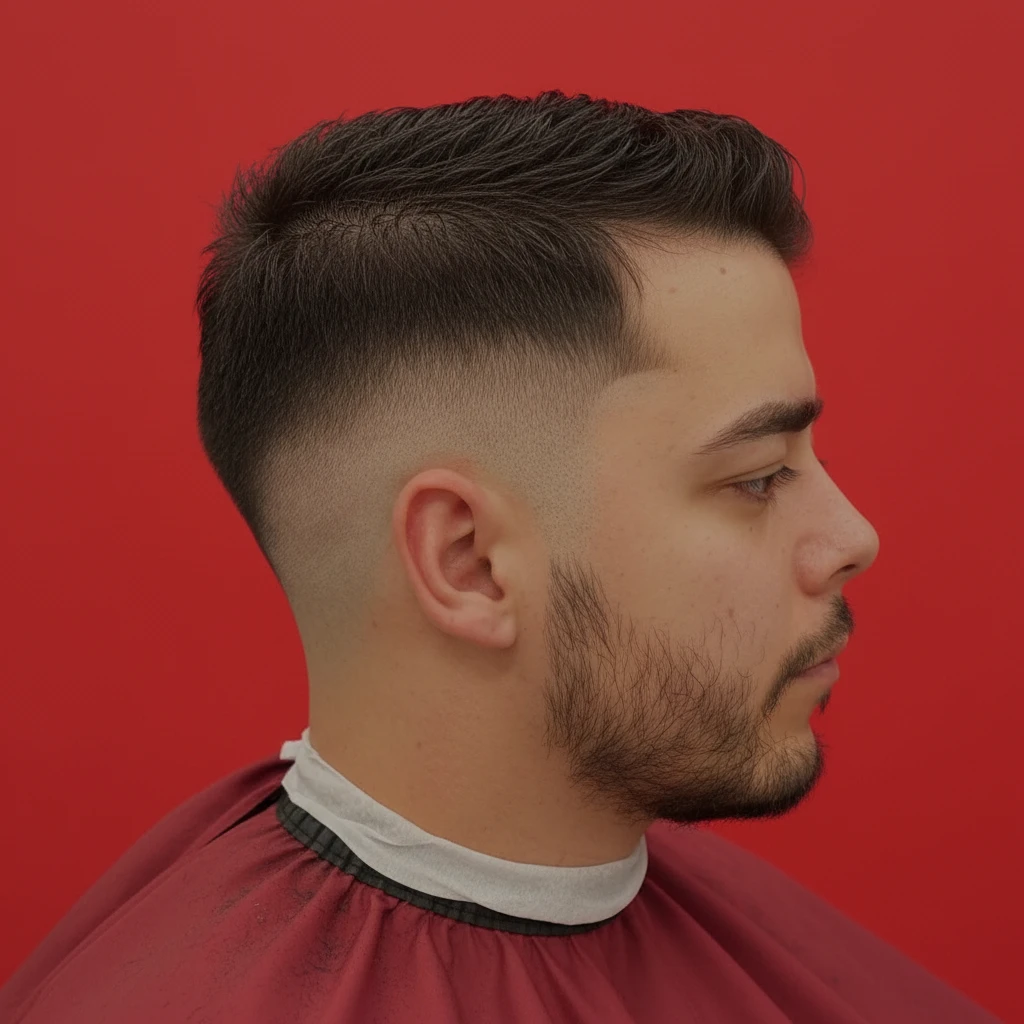 Corte Americano com Degradê Alto