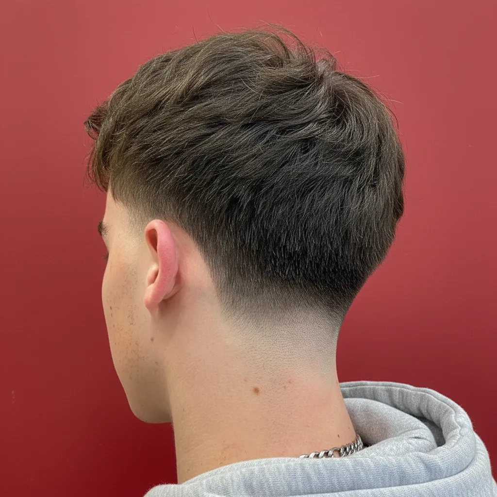 Corte Americano com Degradê Baixo