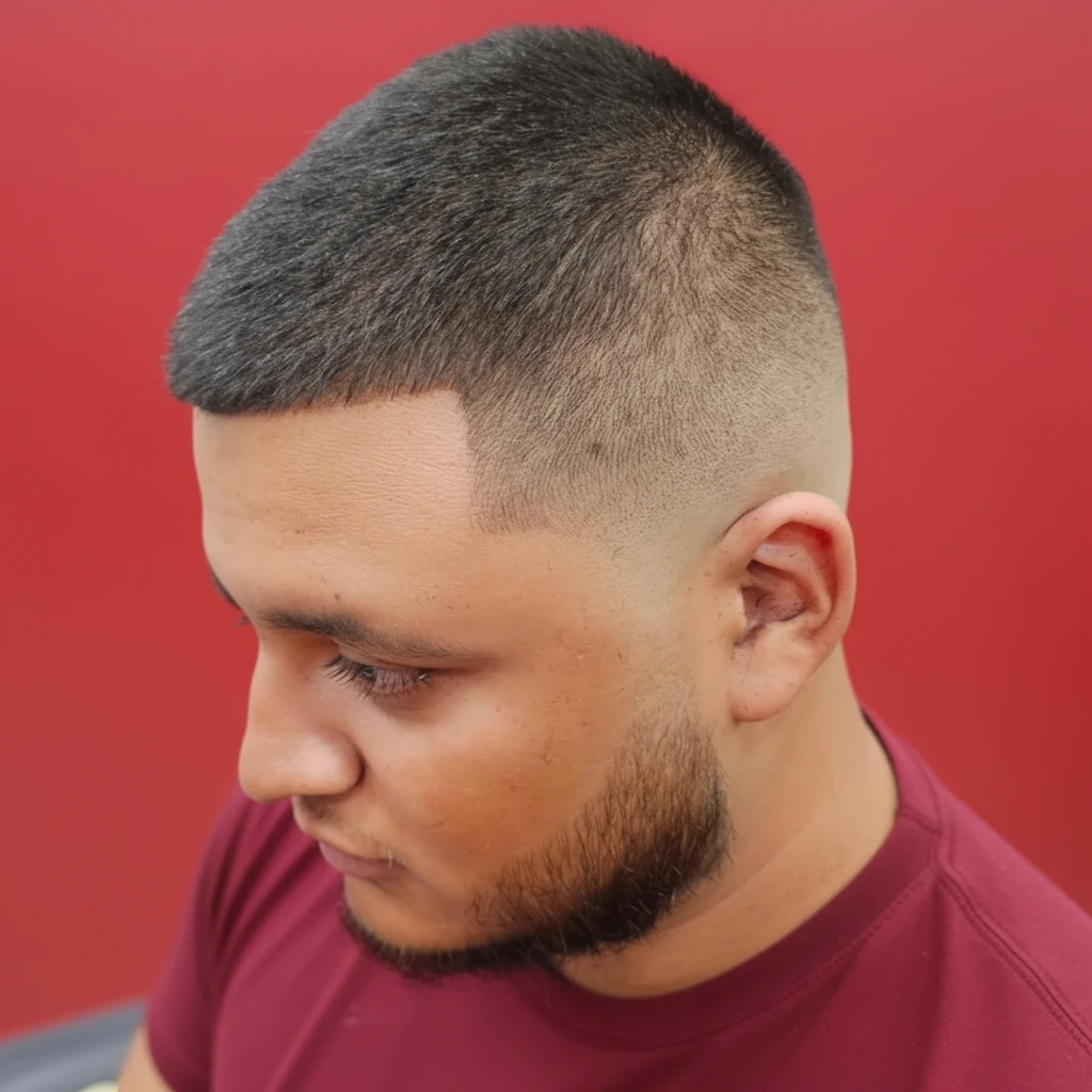 Corte Americano com Degradê Baixo