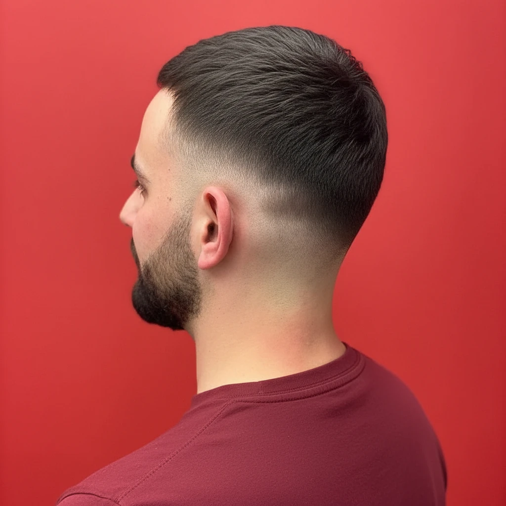 Corte Americano com Degradê Baixo