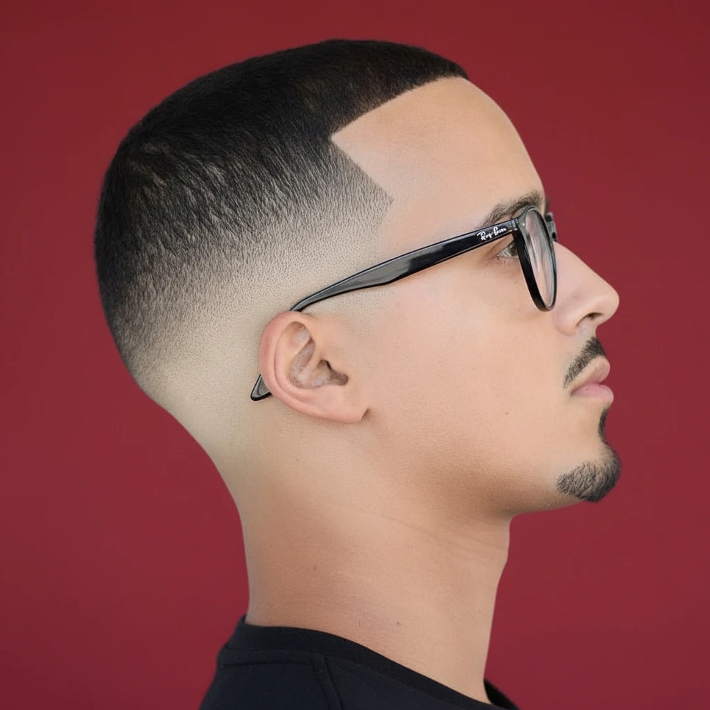 Corte Americano com Degradê Baixo