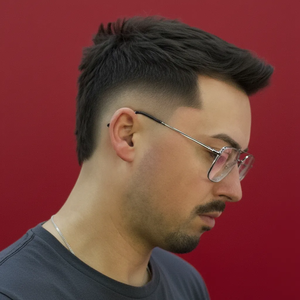 Corte Americano com Degradê Baixo