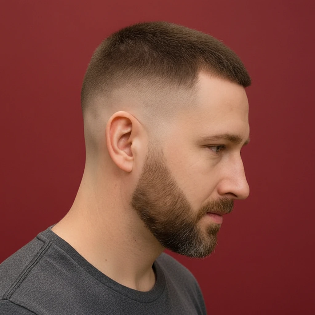 Corte Americano com Degradê Baixo