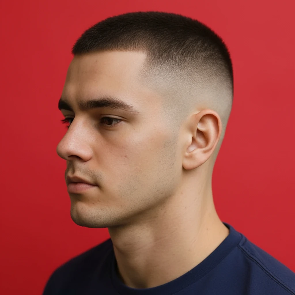 Corte Americano com Degradê Baixo