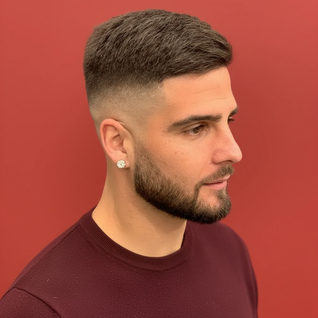 Corte Americano com Degradê Baixo