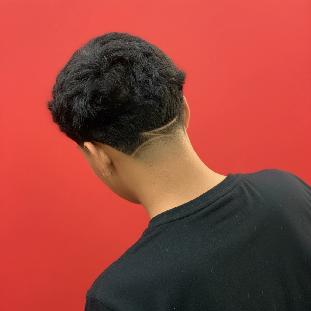 Corte Americano com Degradê Baixo