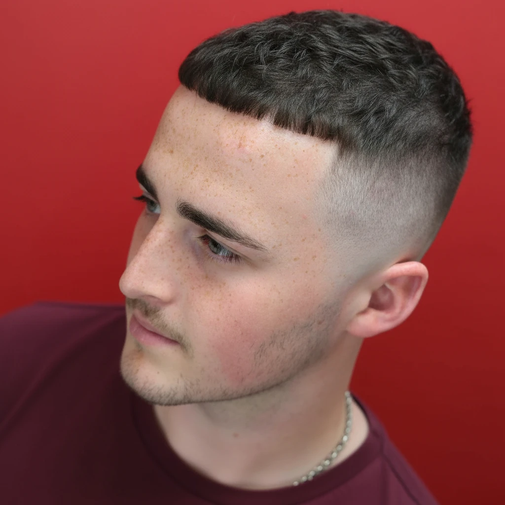 Corte Americano com Degradê Baixo