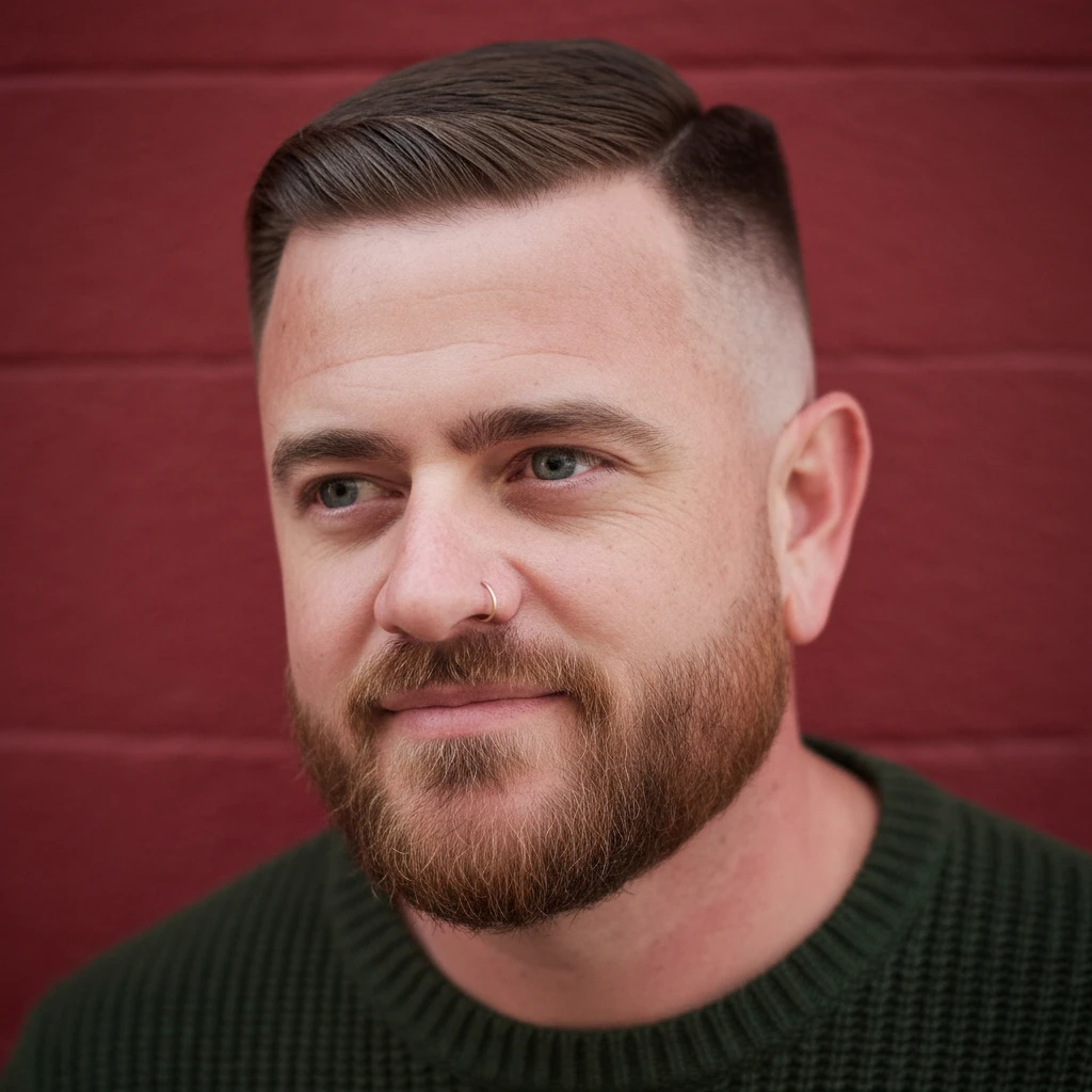 Corte Americano com Degradê Baixo