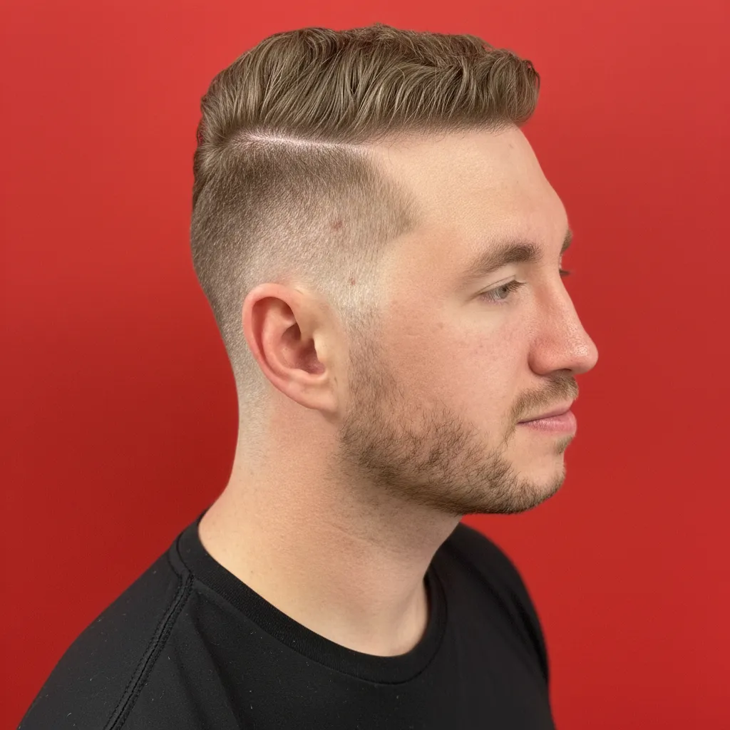 Corte Americano com Degradê Baixo