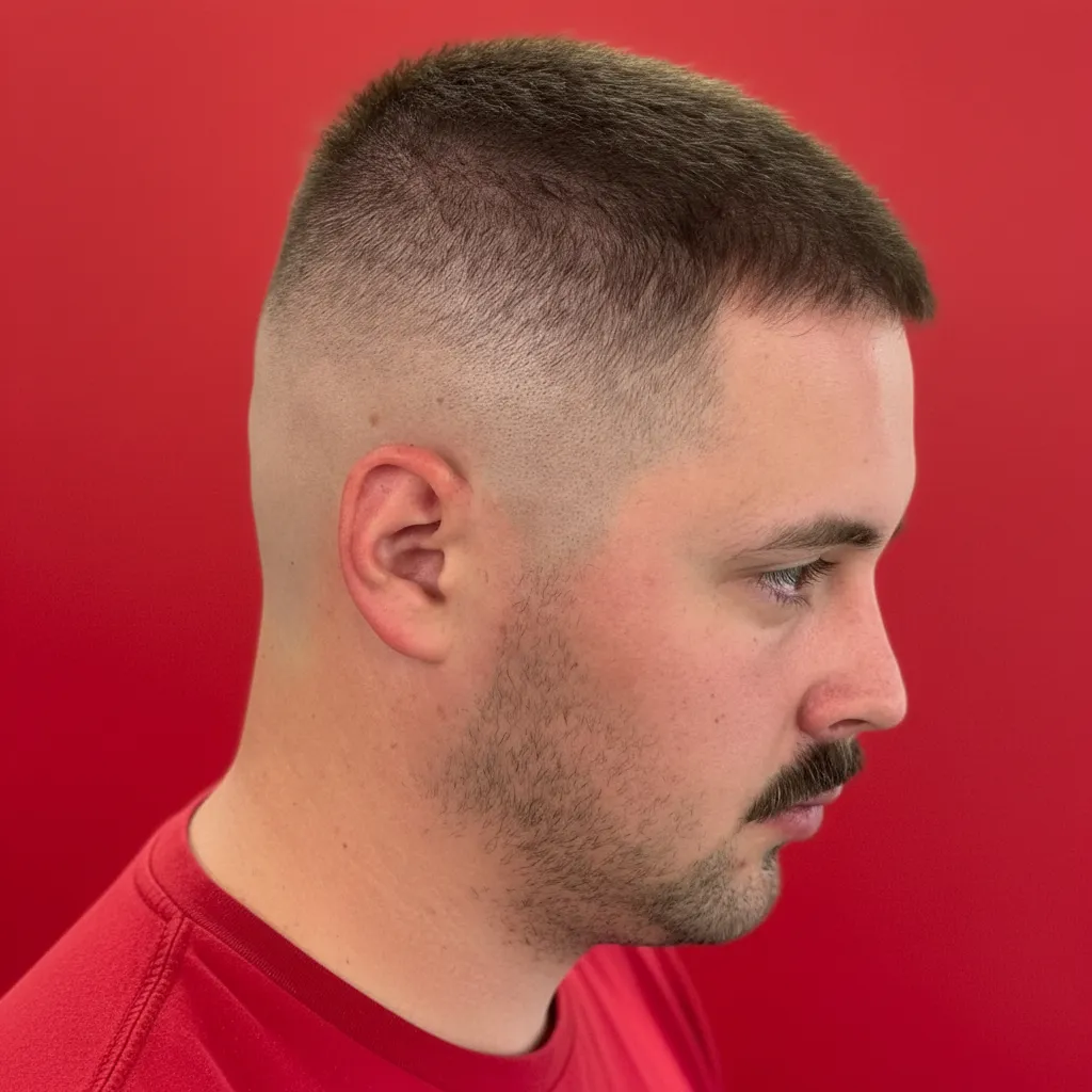 Corte Americano com Degradê Baixo