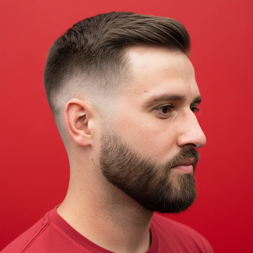 Corte Americano com Degradê Lateral