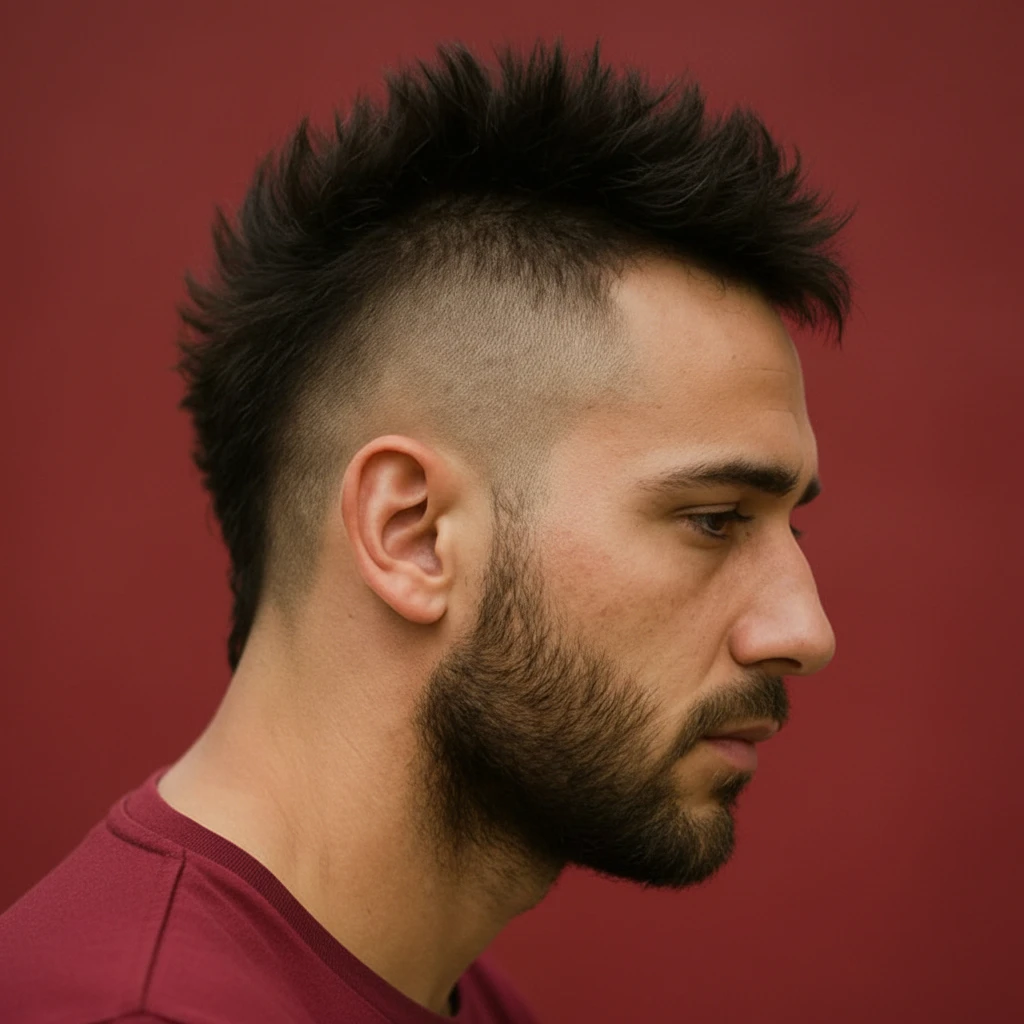 Corte High Fade com Degradê em Cabelo Liso