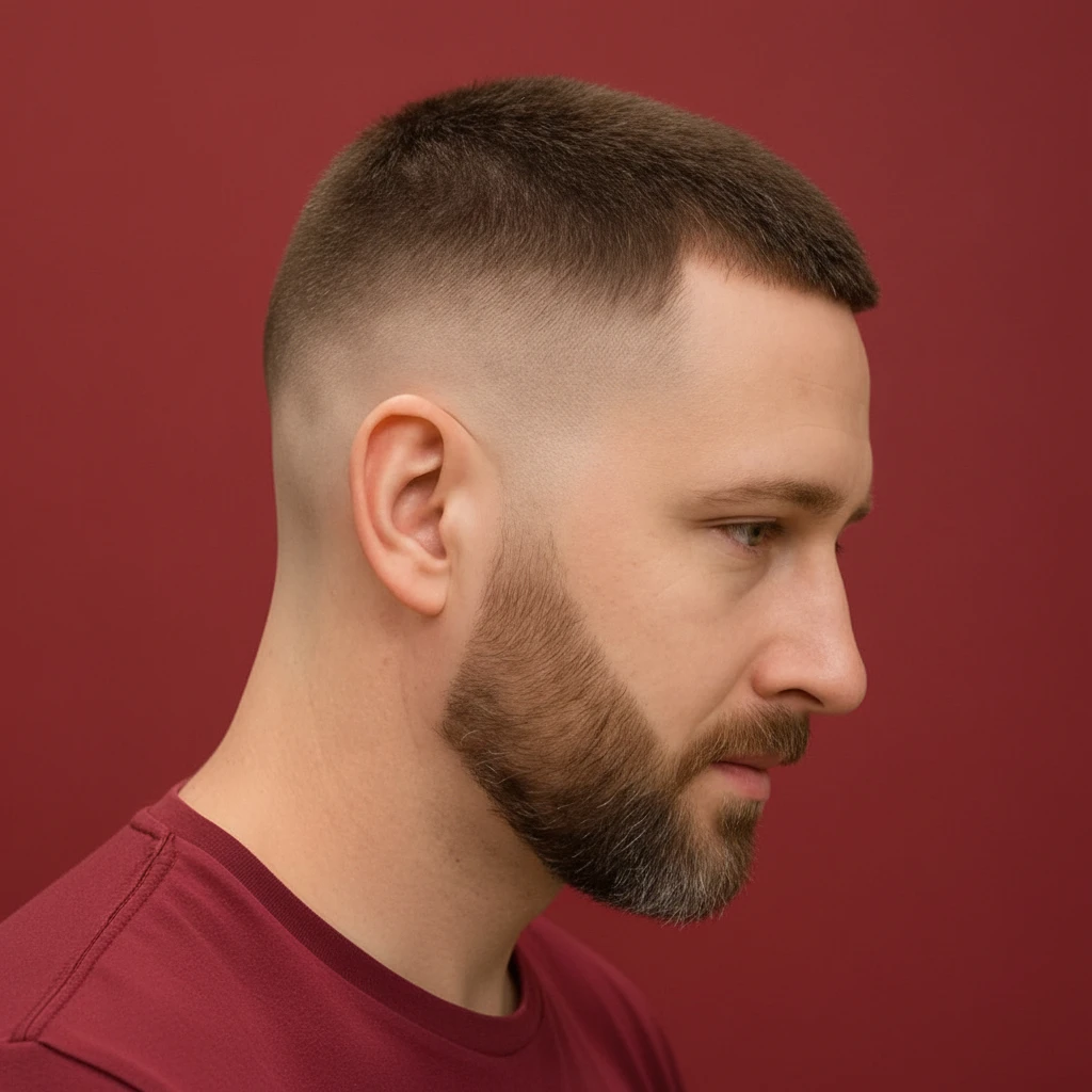 Corte High Fade com Degradê em Cabelo Liso