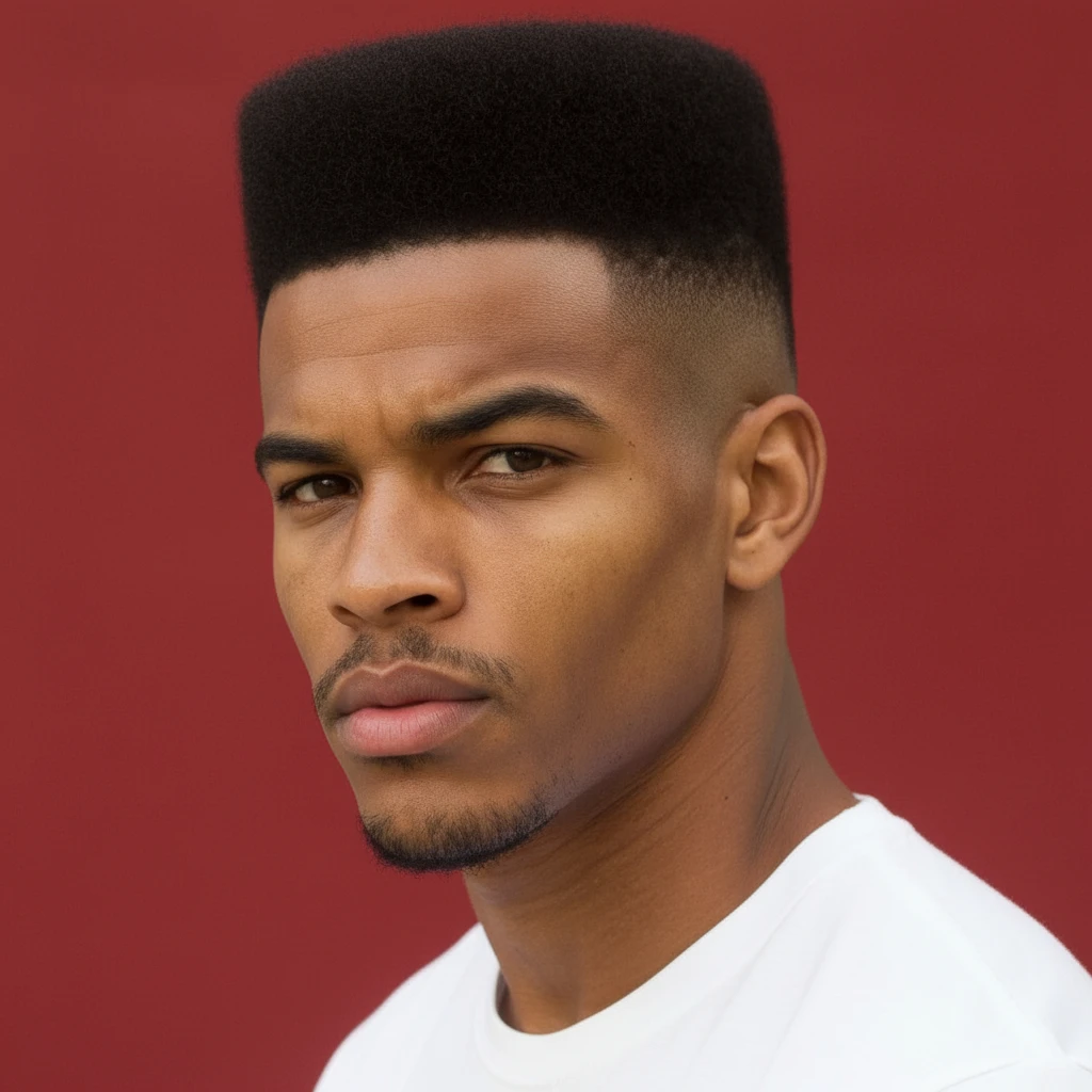 Corte High Fade com Topo Texturizado