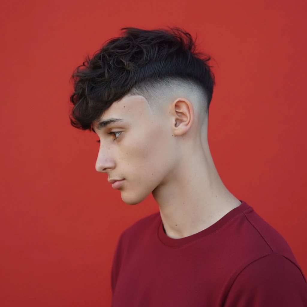 Corte de alto desvanecimiento en cabello liso y texturizado
