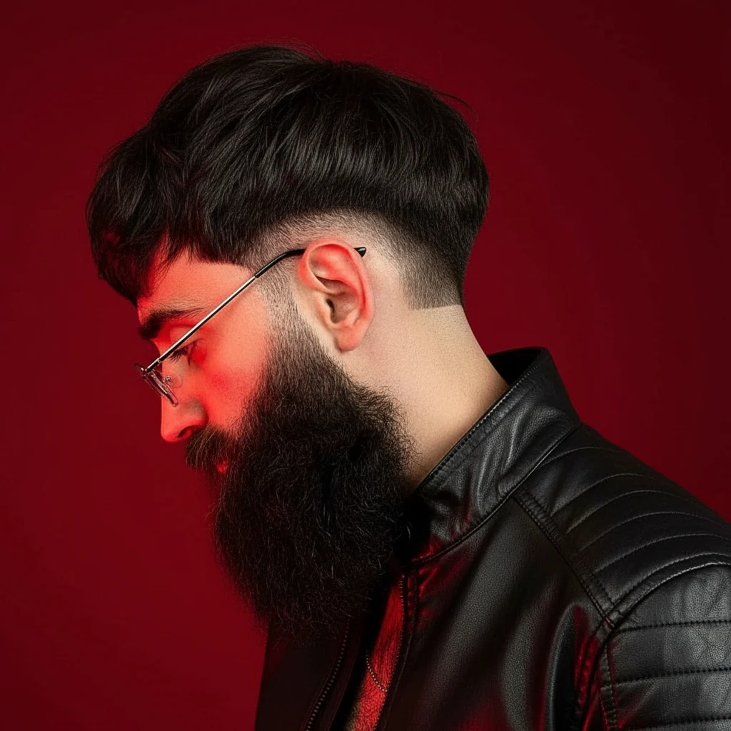 Corte Low Fade com Degradê e Estilo Moderno