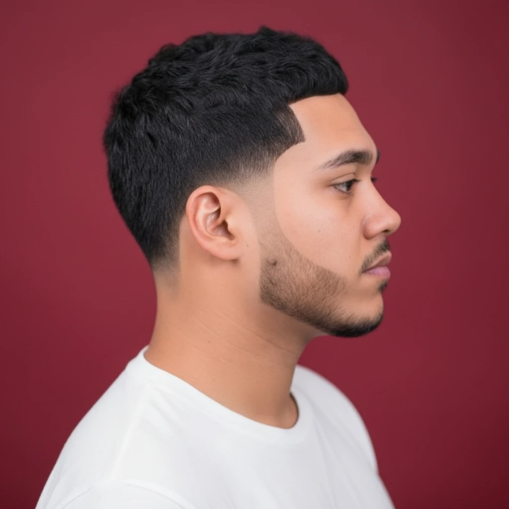 Short Men's Cut with Low Gradient