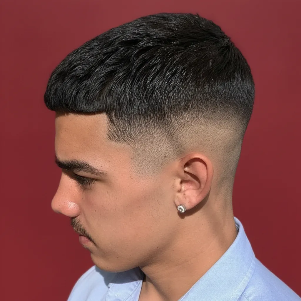 Short Men's Cut with Low Gradient
