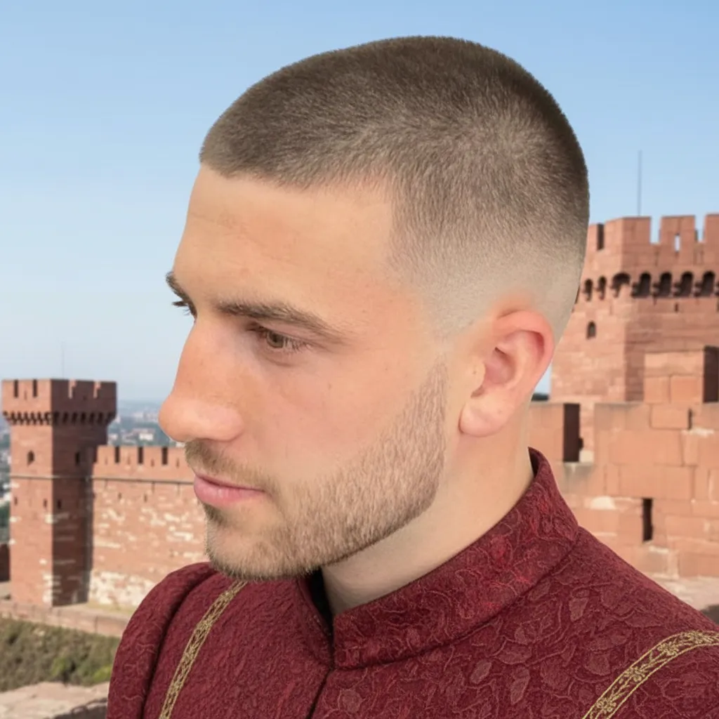 Corte Militar Americano com Degradê Baixo