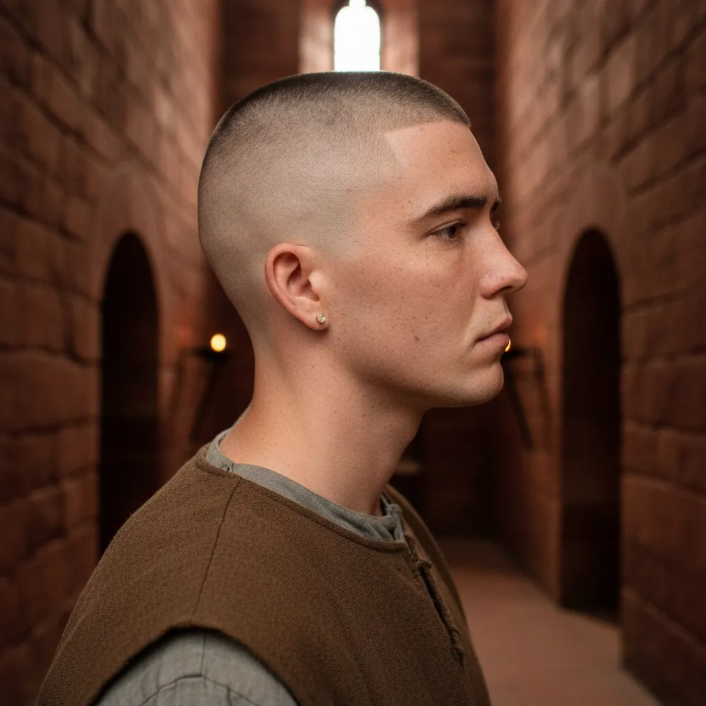 Corte Militar Brasileiro com Degradê Baixo