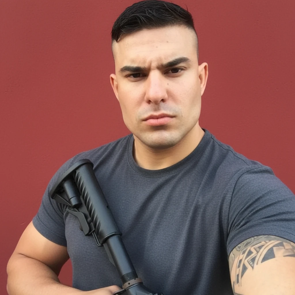 Men's Low Fade Military Haircut