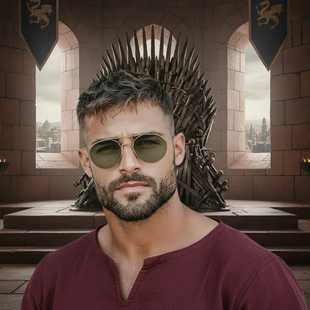 Corte militar moderno con degradado bajo.