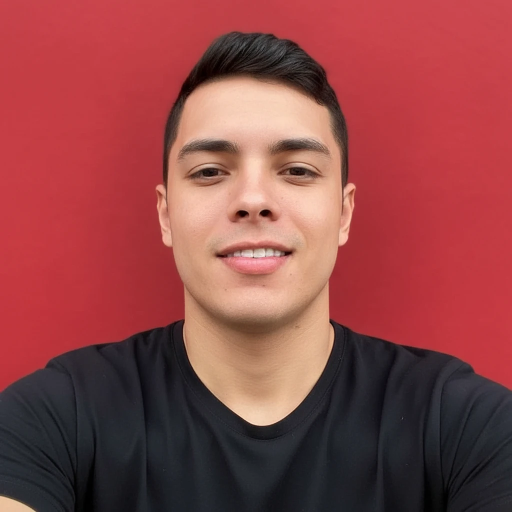 Corte Militar com Degradê Baixo em Cabelo Liso