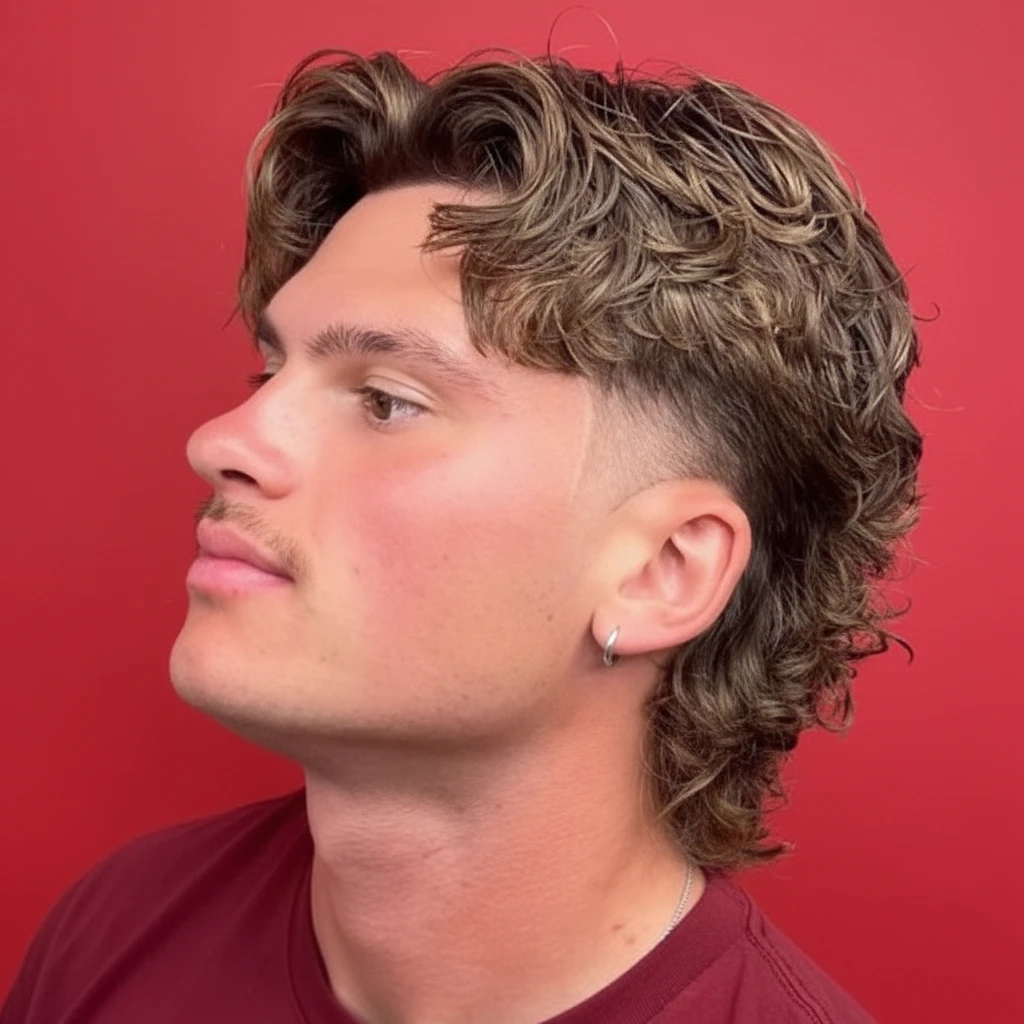 Corte salmonete para hombre con degradado lateral