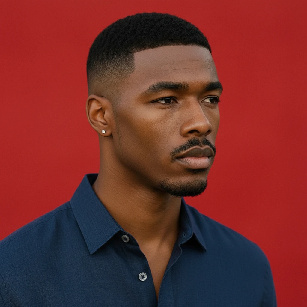 Corte Social Masculino com Degradê Baixo